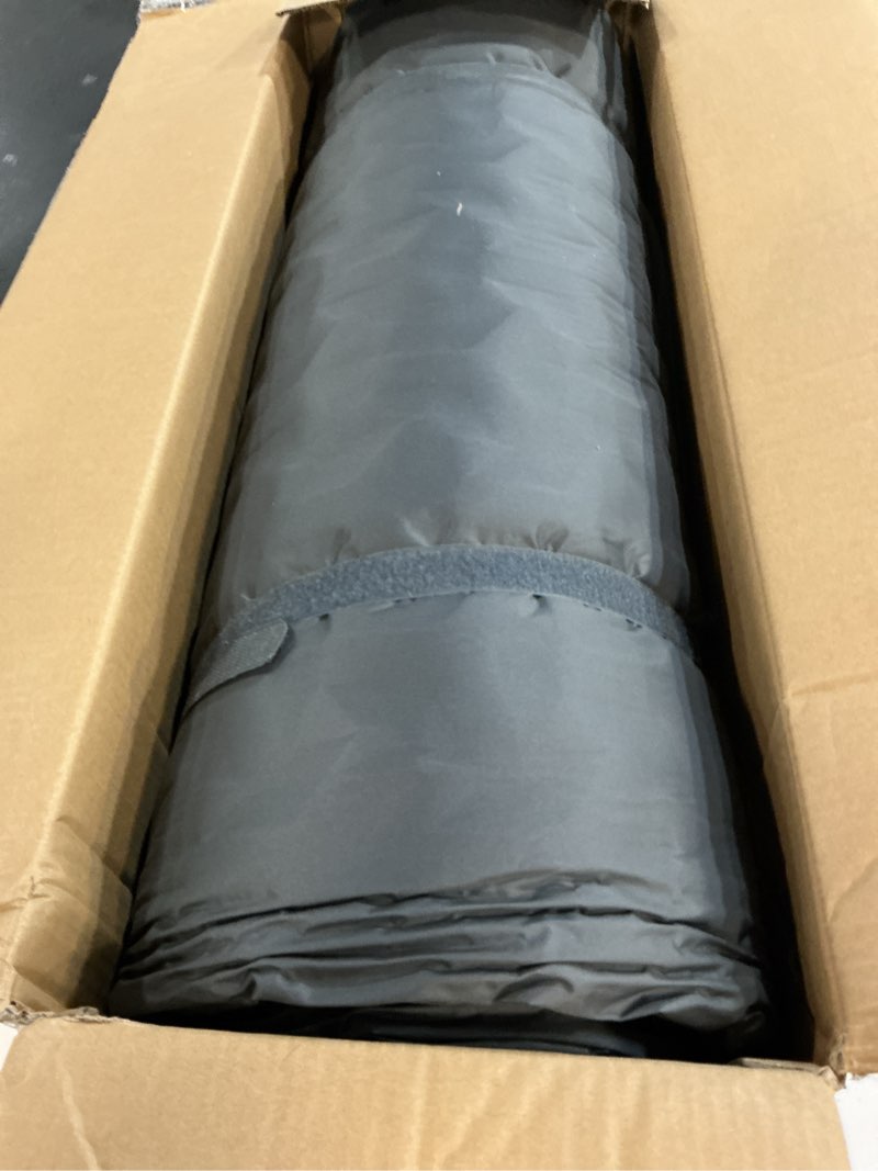 Condition photo showing Good Condition for hikenture 4" thick self inflating sleeping pad, foam & air camping mattress, 9.5 r-value insulated sleeping mat, portable all season camping pad for tent, car, cot, truck queen (80"×60") electric pump