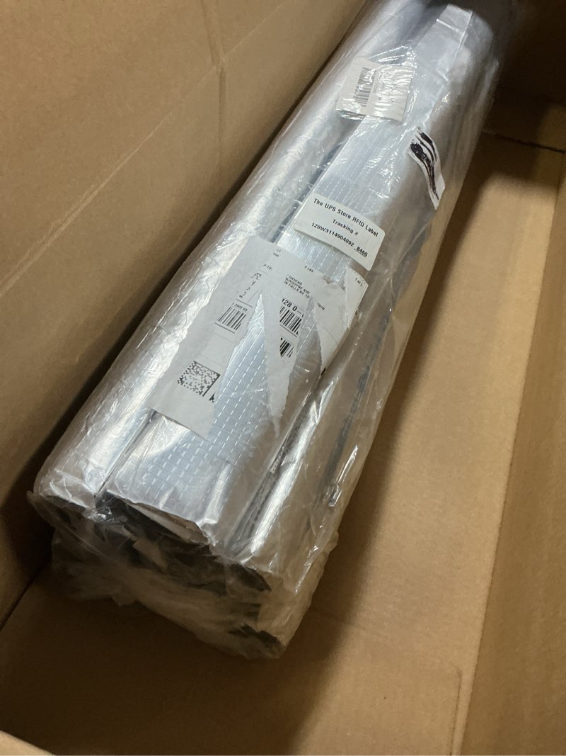 Condition photo showing As Is for 1.5 " ID Pipe Insulation Foam Tube Heat Tape for Water Pipes Self Adhesive 36 '' L, Outdoor Foam Water Pipe Insulation for Winter Pipe Freeze Protection (10 PC) 36 '' L 1.5 '' ID -10 PC