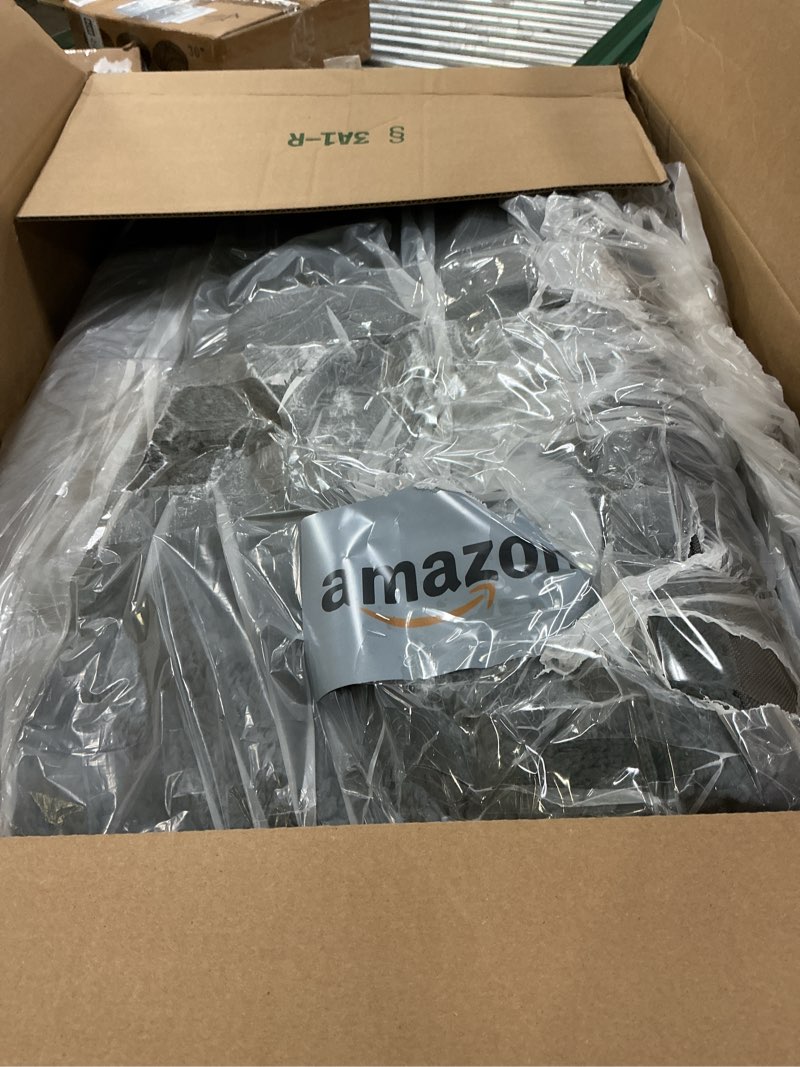 Condition photo showing As Is for EHEYCIGA Orthopedic XXL Dog Beds for Jumbo Dogs with Removable Washable Cover for Crate, Grey, 47x29 47*29*3.5 inches Grey