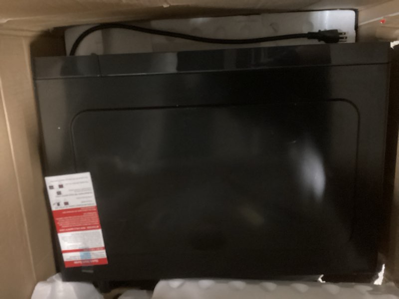 Condition photo showing Good Condition for frigidaire 1.2 cu ft microwave, digital air fryer, convection oven, combo-fry with xl capacity, stainless steel finish