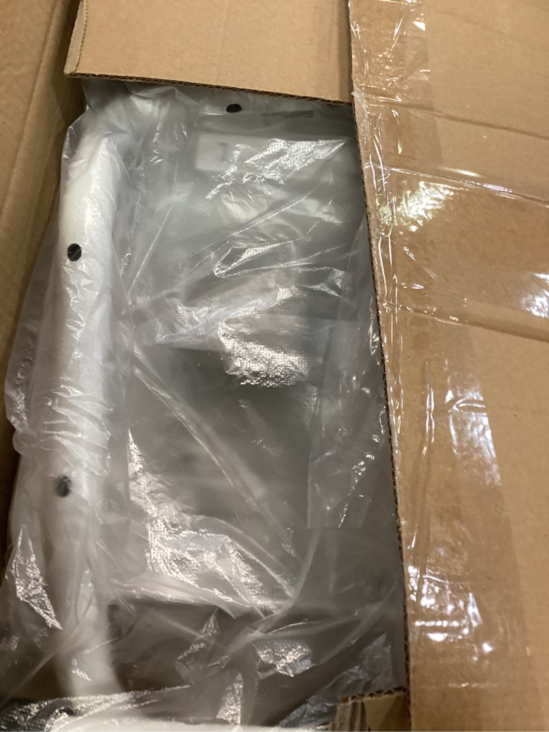 Condition photo showing Good Condition for Sattiyrch Step Stool with Handle for Ederly,Sturdy and Lightweight Stool with Anti-Skid Platform,Easy Assmbly,Safely Supports up to 350 Pounds with 9.5 Inch White