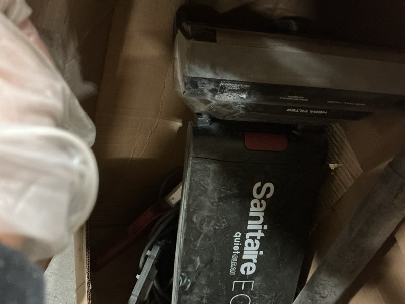 Condition photo showing As Is for Sanitaire EON QuietClean Commercial Upright Vacuum, SC5500B