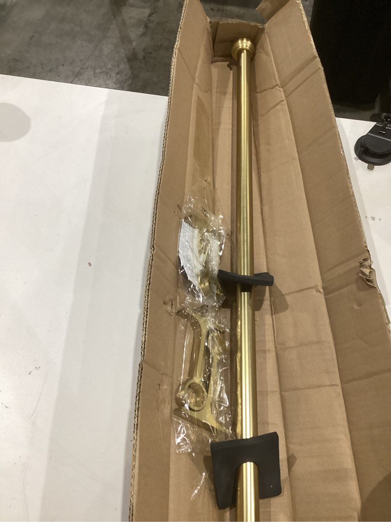 Condition photo showing Good Condition for (similar)exclusive home topper curtain rod - gold