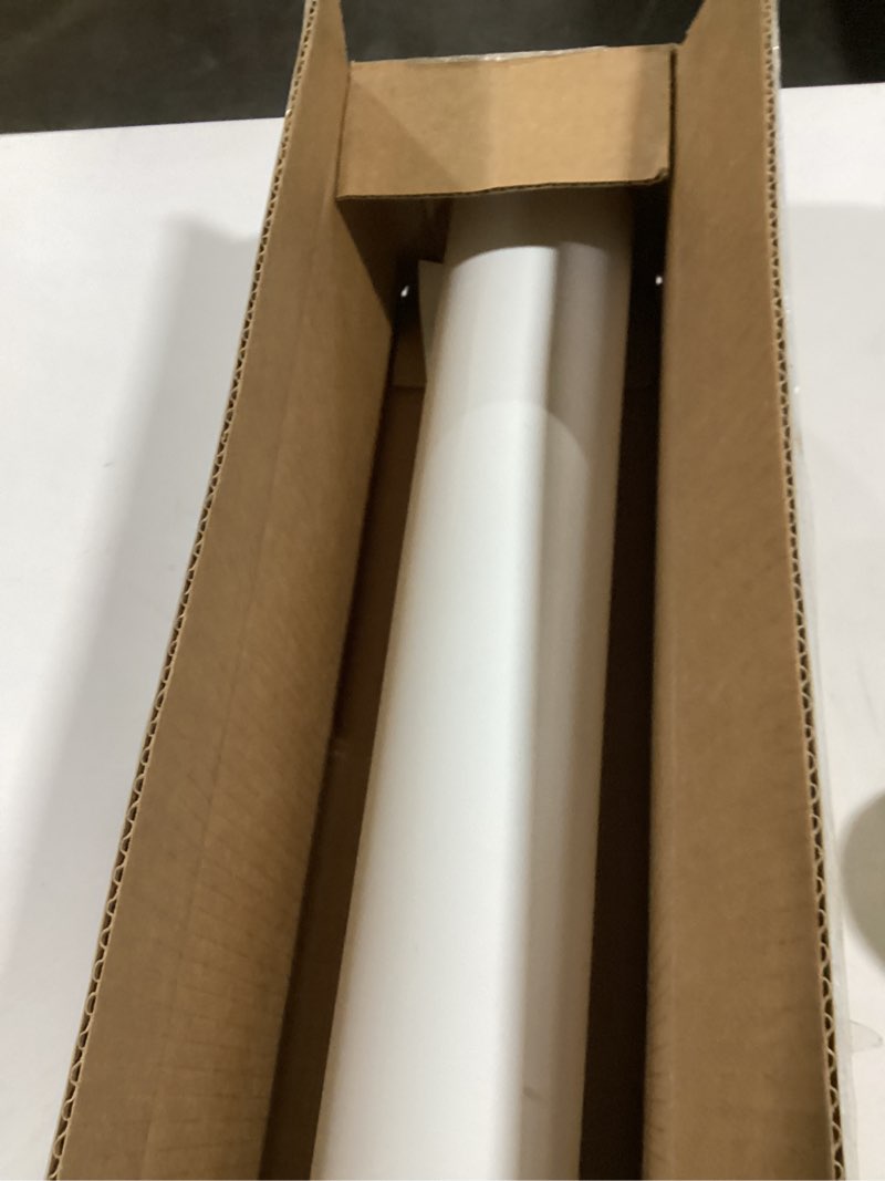 Condition photo showing As Is for RCdepot1-1 x 24 inch x 100 ft Matte Polypropylene Banner roll (NOT self adhesive) film poly Vinyl Waterproof 2 inch core, Wide Format Inkjet print poster signs pvc