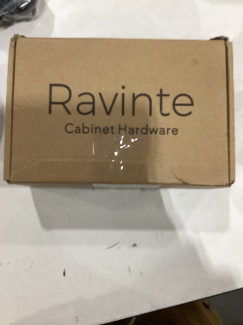 Condition photo showing As Is for Ravinte Hardware 25 Pack Brushed Gold Cabinet Pulls - 5 Inch (128mm) Hole Centers, Solid Zinc Alloy 