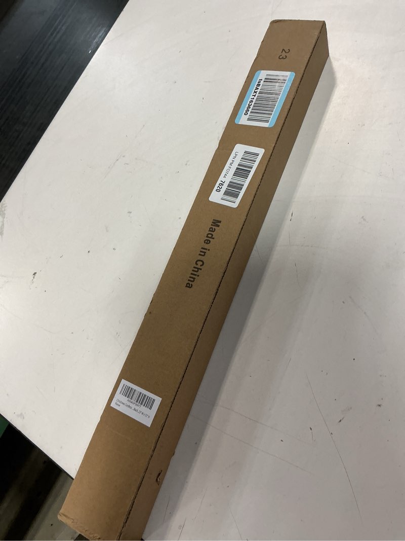 Condition photo showing New/Like New for chrisdowa cordless blackout roller shades for windows, thermal insulated uv protection pull down shades, total blackout window blinds for home, office, bedroom, door (23" w x 72" h, black) 23"w x 72"h black