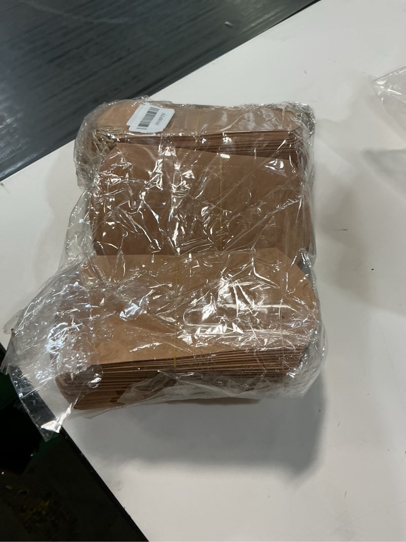 Condition photo showing Good Condition for seunmuk 150 pack 5 x 3.5 inches large pillow boxes, kraft pillow box with jute twines, brown pillow candy box party wedding favor for anniversary, birthday, halloween
