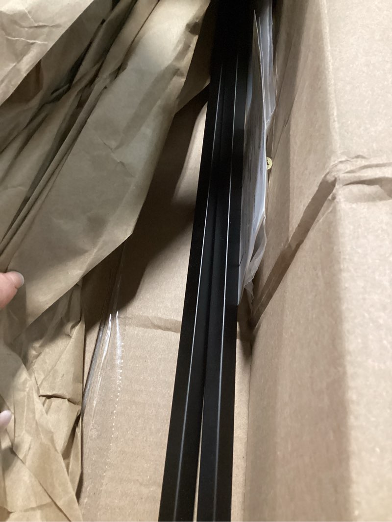 Condition photo showing As Is for Ravinte 3 Pack Black Matte Cabinet Pulls and Handles - 18 Inch Square, Drawer Pulls, Kitchen Cabinet Hardware 3 18-1/2 Inch (18 Inch Hole Center)