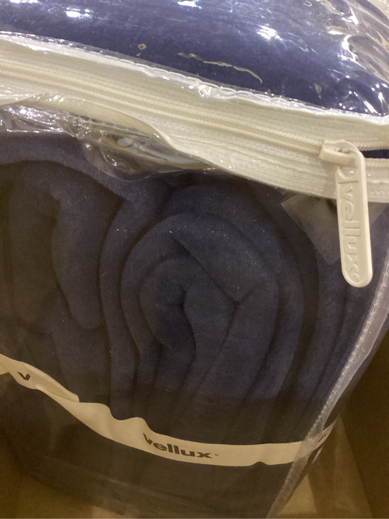 Condition photo showing New/Like New for King Throw Blanket | Original Blanket | Snuggle-Ready | Durable Machine Washable Pet Friendly | All-Season Comfort | Layering Bed Sofa Blanket | Blanket for Bed | Cozy Throw Blanket | Navy Navy King