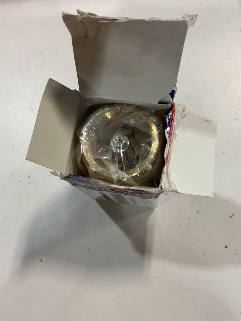 Condition photo showing New/Like New for Check Valve with Backflow Prevention, Universal 1-1/4 inch One-Way Female Pipe Thread, Lead-Free Brass Construction, 1.25'' FNPT × 1.25'' FNPT