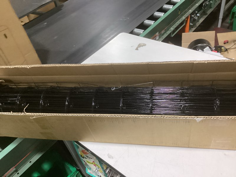 Condition photo showing Good Condition for tongmo 4 ft x 50 ft black pvc coated welded wire fence, 16ga garden chicken wire fence roll, mesh size 2" x 4" hardware cloth, ideal for yard protection and poultry netting 4ft*50ft black
