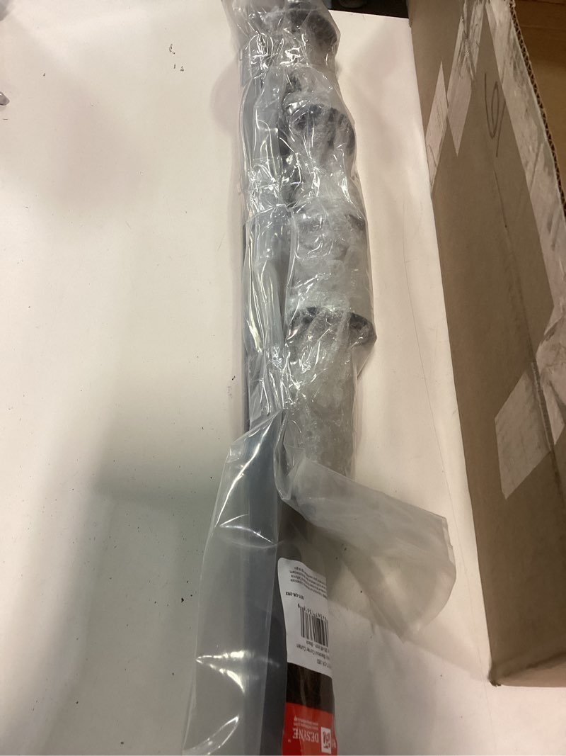 Condition photo showing New/Like New for 1 inch blackout corner curtain rod 28-48 inch - black