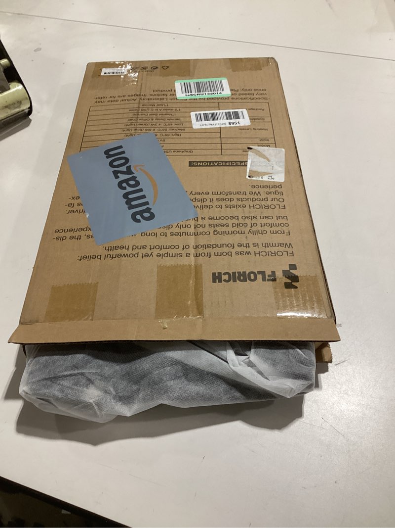 Condition photo showing New/Like New for FLORICH Winter Seat Cushion Comfortable Furry Seat Cushion in Winter Soft Seat Cover Skin-Friendly Seat Protector Universal for Car Seat Driving, Office Chair, Home, Black, 1PCS Black Seat Cushion