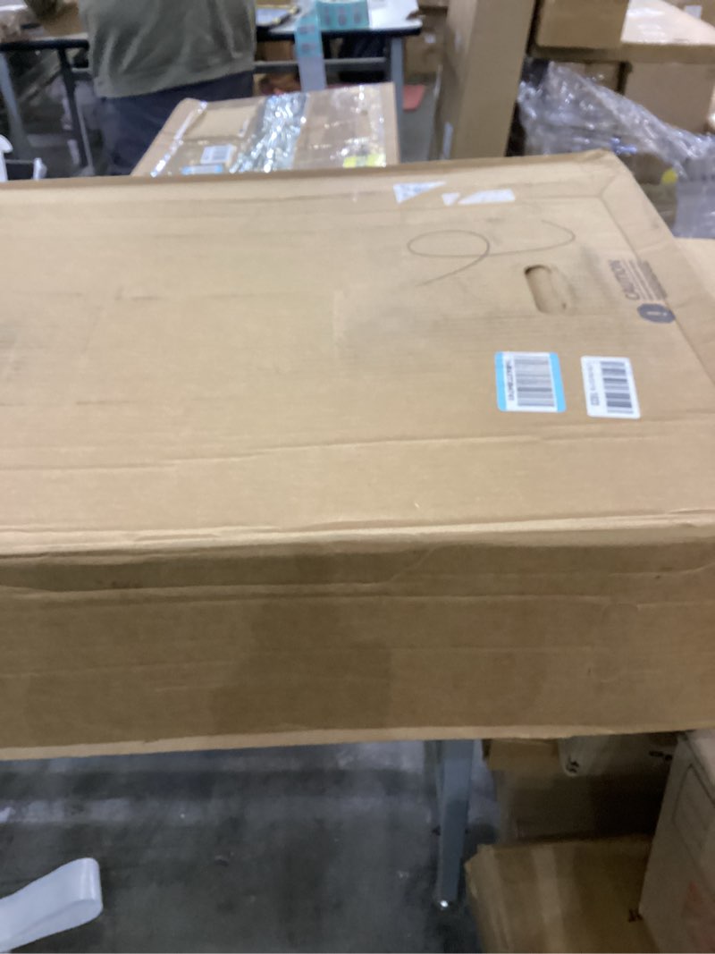 Condition photo showing As Is for Elkay DSE233193 Dayton Equal Double Bowl Drop-in Stainless Steel Sink 33 x 19 3 Faucet Holes Sink Only