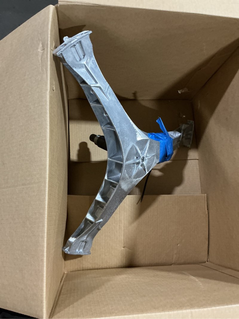 Condition photo showing As Is for dc97-17004b washer flange shaft assembly compatible with samsung washing machine, with dc60-40137a spider hex bolt (6 pack) replace dc97-17004a dc97-17004e ap5800144 4000061