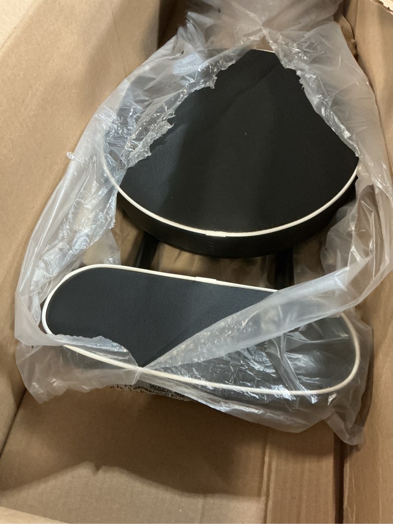 Condition photo showing As Is for wee's beyond cushioned padded folding stool