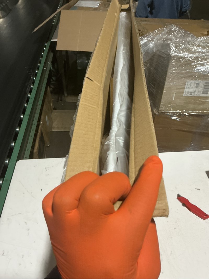 Condition photo showing Good Condition for similar to window guards for children, fit 32.5\"-62.5\" wide window security bar, white window bars security inside, 29.92inch high child safety window guard (2 piece) 2 piece (32.5\"-62.5\")