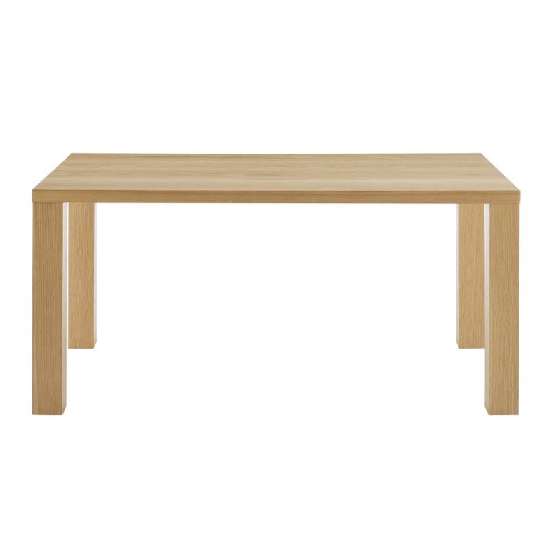 Euro Style Abby 63" Rectangle Table in American Natural White Oak Veneer 09778-OAK-KIT