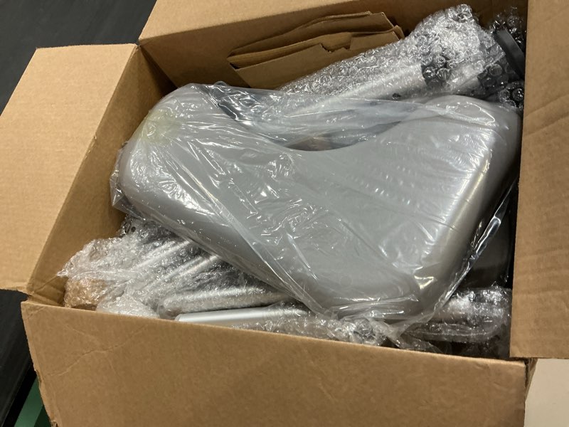 Condition photo showing Good Condition for KingPavonini Toilet Seat Risers for Seniors, Raised Toilet Seat with Handles with Adjustable Height & Width, Soft Padded Seat, Elevated Toilet Seat Riser, Load 500lb, Fit Any Toilet