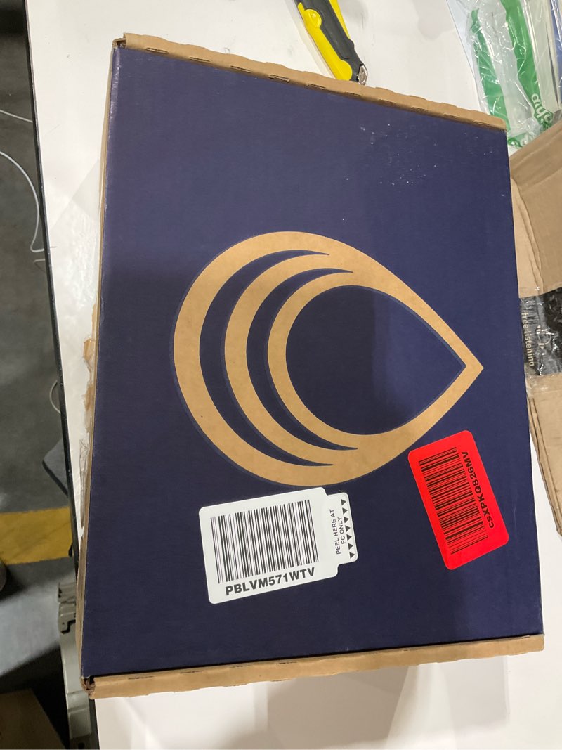 Condition photo showing As Is for water filtration system