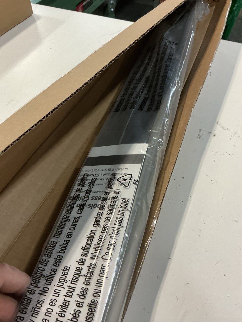 Condition photo showing Good Condition for lazblinds cordless cellular shades, no tools no drill blackout honeycomb shades pleated blinds for windows, 26'' w x 48'' h, midnight black blackout-midnight black 26'' w x 48'' h