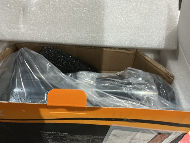 Condition photo showing As Is for hygger Aquarium HOB Filter 315 GPH for 40-75 Gallon Fish Tank Power Filter with Adjustable Water Flow Extendable Intake Tube External Hang-On Back Filter 315GPH