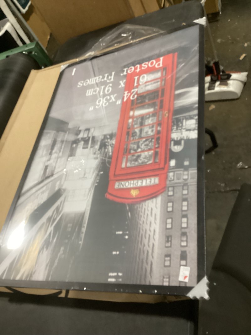Condition photo showing Good Condition for giftgarden 24x36 poster frame black, display 36x24 picture for wall, single 24x36 black