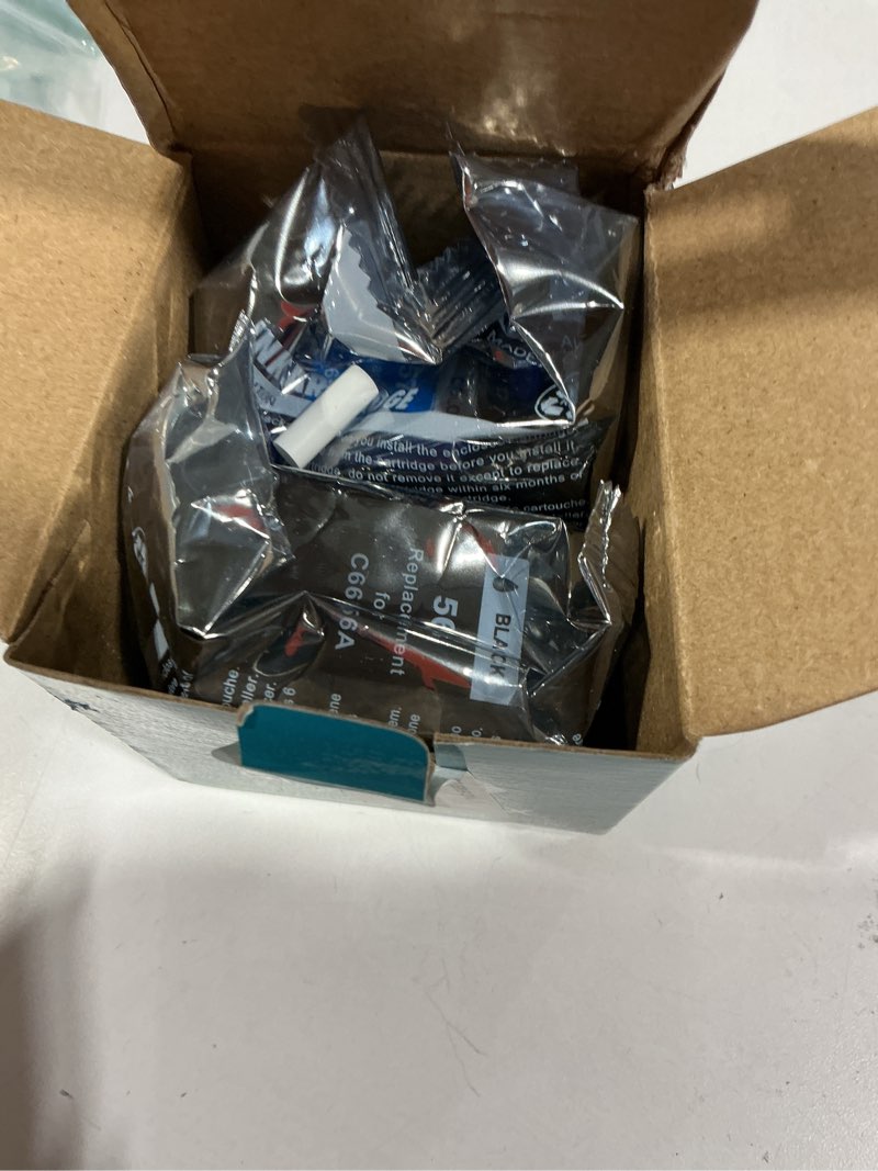 Condition photo showing New/Like New for greenbox remanufactured 56 57 ink cartridges combo pack compatible for hp deskjet 5550 5650 5150 photosmart 7350 7260 7450 7550 psc 2210 printer,2pk for 56 57 c6656an c6657a ink (1 black 1 tri-color)