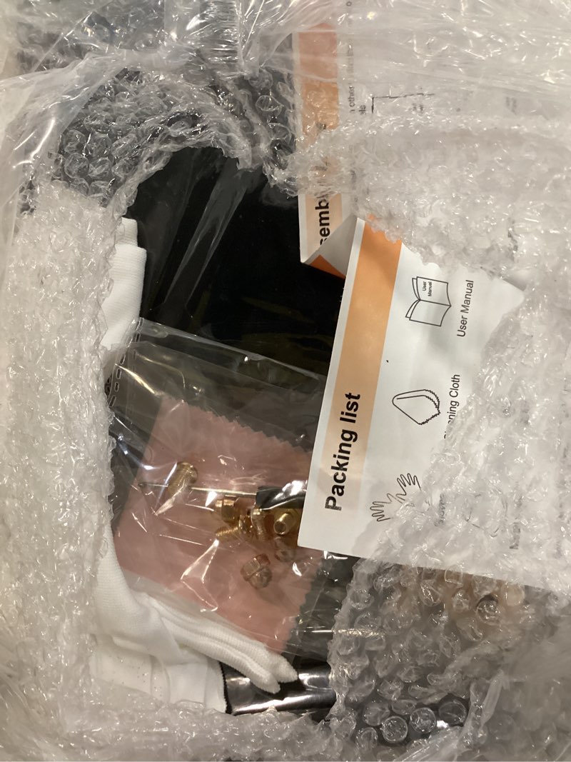 Condition photo showing Good Condition for hat display case clear acrylic hat display box assemble baseball cap holder for signed memorabilia cap storage with metal bell base (11x8.2x7.1 inch) 11 x 8.2 x 7.1 inch