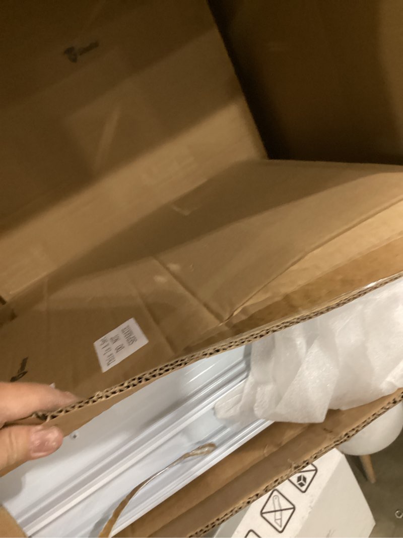 Condition photo showing Good Condition for gisafai 2 pcs 18" x 18" gable vent aluminum alloy wall vents shed attic vent with screen return air grill with screws, for ventilation exterior doors wall house (white) 18" x 18" white