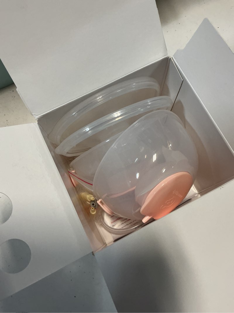 Condition photo showing Good Condition for nenesupply handsfree wearable breast milk collection cups compatible with spectra s1 s2 baby buddha momcozy v1 lansinoh pumps 24mm silicone flanges replacement for spectra pump parts 19mm 21mm inserts 24mm handfree collection cup
