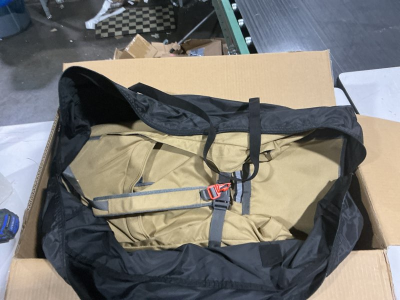 Condition photo showing Good Condition for wipha toddler hiking carrier, baby backpack with sun canopy & storage, sand | ergonomic child carrier for hiking, travel & family adventures with padded seat, sun canopy, large storage & insulated pocket