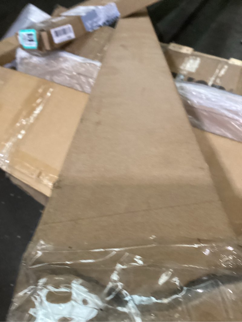 Condition photo showing As Is for damaged *skymoatled 4pack 8ft led shop light garage lights,100w 6000k 15000lm white light,hanging/surface mou