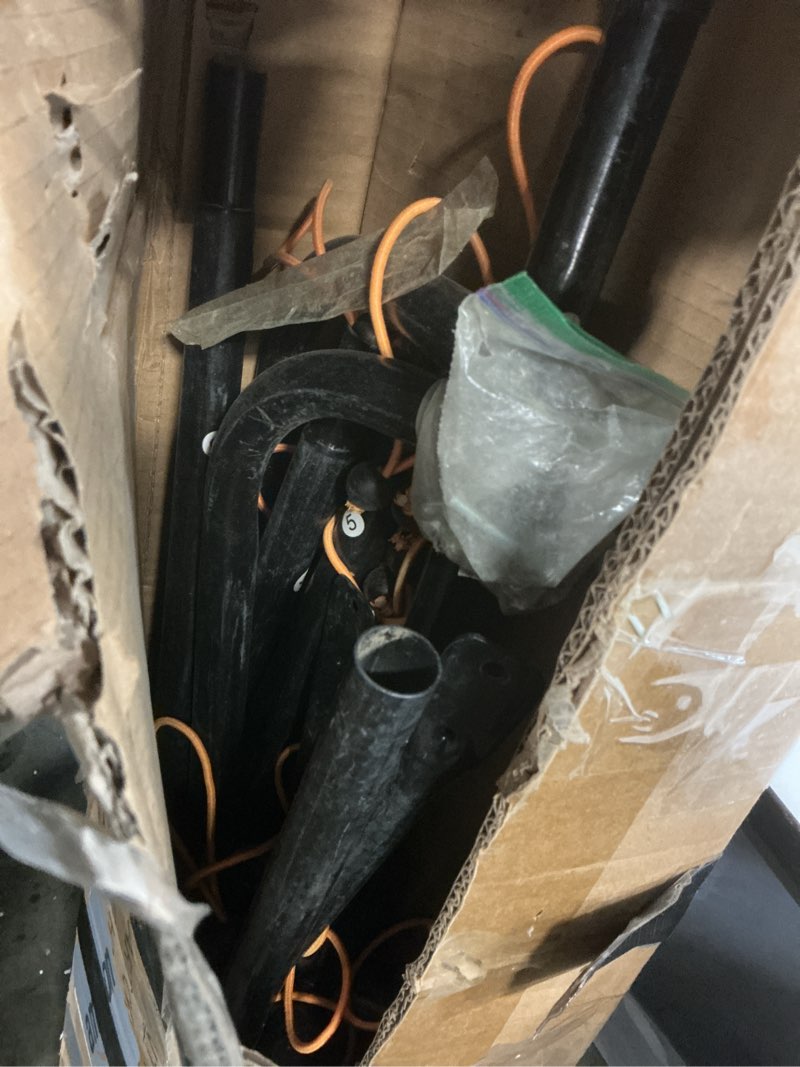 Condition photo showing As Is for Soccer Rebounder Net 6x12 Feet Practice Soccer Training Equipment | Portable, Easy Assembly, Steel Frame | Perfect for Practicing Backyard Volley, Solo Training,Kickback, Passing, Pitchback 12x6 Feet