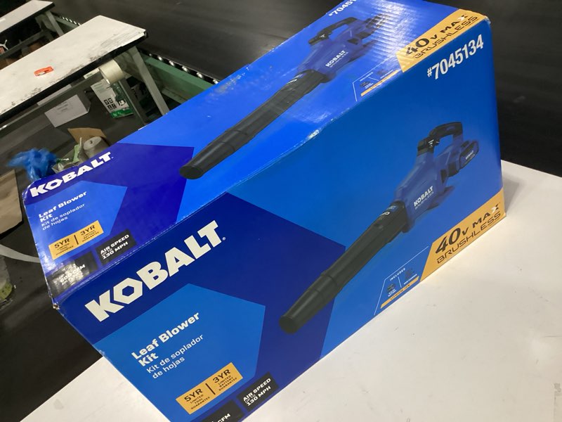 Kobalt Leaf Blower Kit 40v Max Brushless