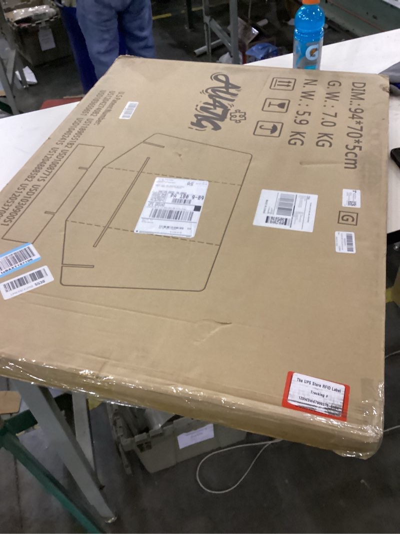 Condition photo showing New/Like New for ALL4JIG 1500 Pieces Rotating Puzzle Board with 4 Drawers and Cover,25"x34" Portable Wooden Jigsaw Puzzle Table for Adults,Lazy Susan Spinning Puzzle Boards Birthday Gift for mom