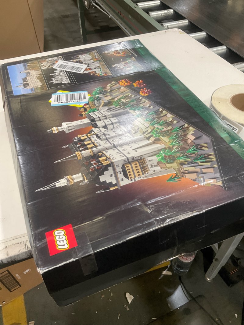 Condition photo showing Good Condition for LEGO Architecture Neuschwanstein Castle Building Set - Collectible Bavarian Castle Model Kit for Arts & Crafts - Building Blocks for Adults, Ages 18+ - Gifts for Men and Women - 21063