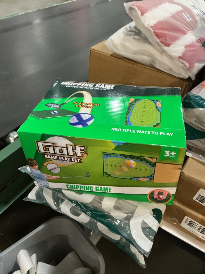 Condition photo showing New/Like New for Golf Chipping Game - Upgrade Indoor Velcro Golf Chipping, Perfect Outdoor Games for Kids Golf Game & Practice?Green? DUYOYU1000 Classic DUYOYU1000-1