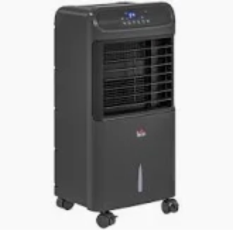 Windowless Portable Air Conditioners With Remote, 3-IN-1 Evaporative Air Cooler With Display, 3.2-Gal Tank , 3 Modes & 3 Speeds, 60° Oscillation, 12H Timer, Swamp Cooler For Indoors