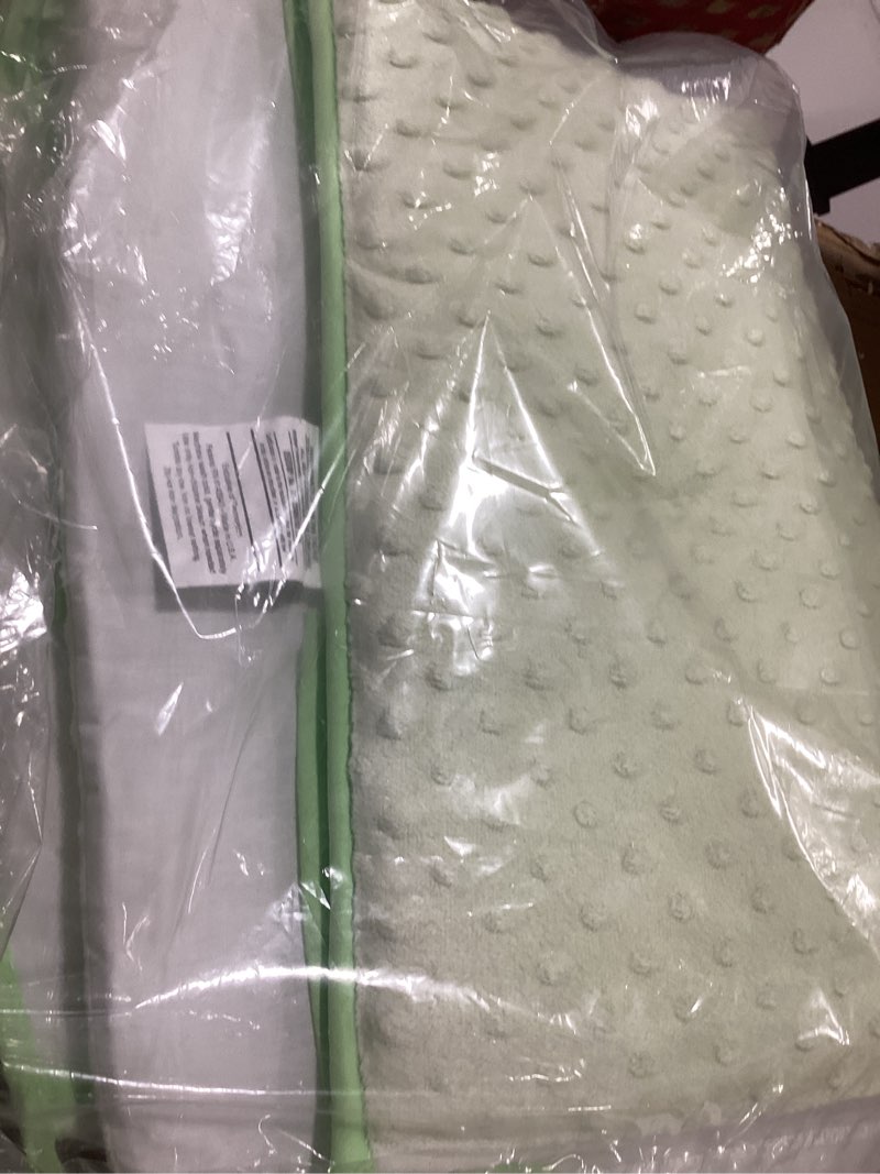 Condition photo showing Good Condition for ultra-soft faux mink plush sofa slipcover