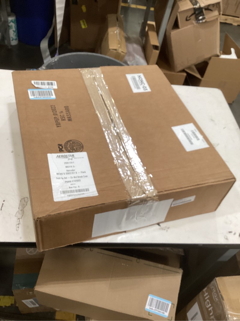 Condition photo showing Good Condition for the item pictured is an aerostar pleated air filter for ac furnaces.  