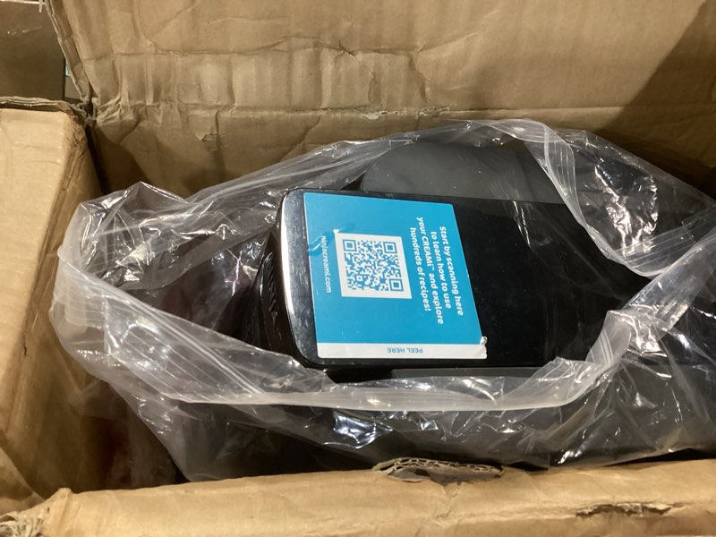 Condition photo showing Good Condition for Ninja CREAMi, Ice Cream Maker, Ice Cream, Gelato, Sorbet,Milkshakes, Mix-ins, Smoothie Bowls & More, 7-in-1, Ice Cream Pints, Pint lid, Healthy Ice Cream, Compact, Perfect for Kids, Black, NC299AMZ Ninja CREAMi 7-in-1
