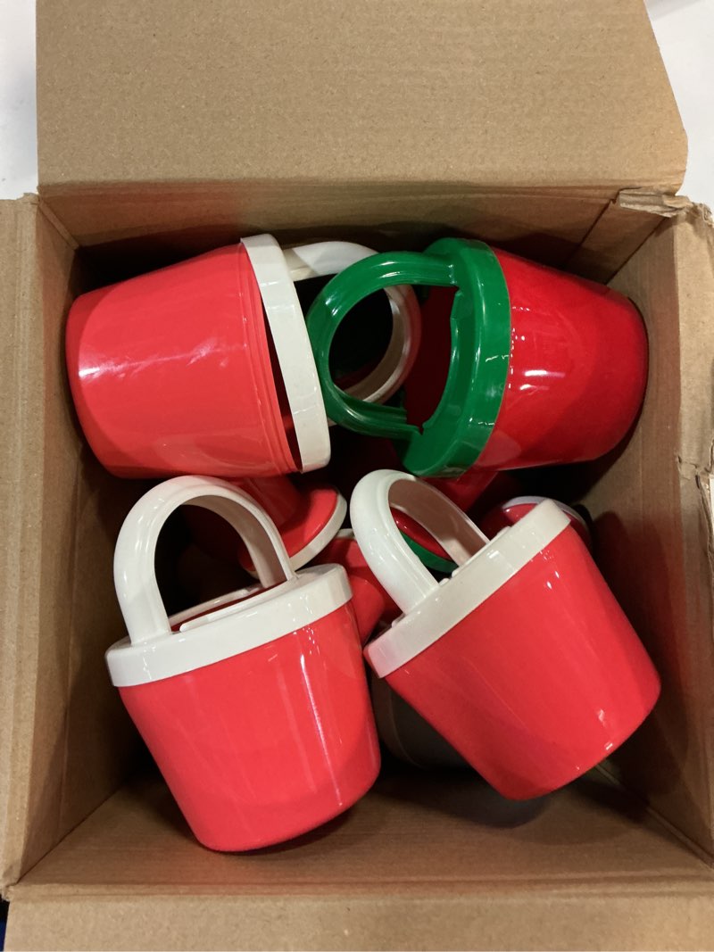 Condition photo showing New/Like New for sosation 12 pcs mini kids watering cans, colorful plastic small watering cans with handle, toddler beach sand bath shower toy, child gardening tool & party favor gift(basic style)