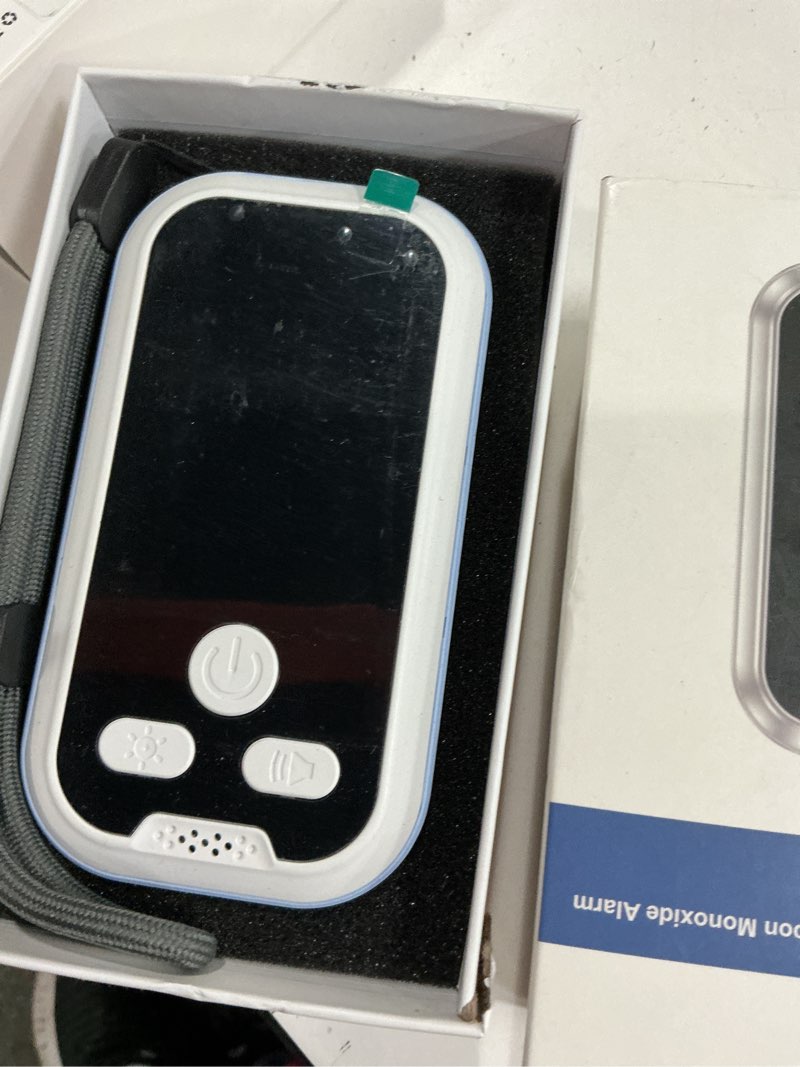 Condition photo showing New/Like New for marcala 2026 1-pack travel carbon monoxide detector | carbon monoxide detectors portable | carbon monoxide and gas detectors | wall plug-in & battery for power outage | temp, humidity, gas & co alarm!