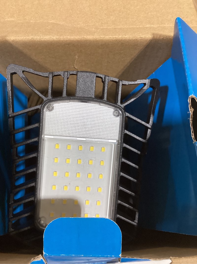 Condition photo showing Good Condition for Utilitech 1-ft 8000 Lumens Black 3 -Light LED Diffuser Garage Shop Light