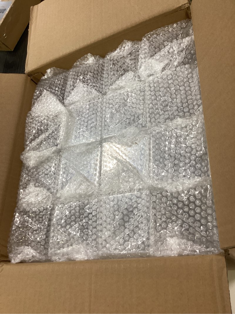 Condition photo showing item condition for Yulejo Modern Storage Box, Clear Acrylic Box with Lid, 2.9 x 2.9 x 2.9 Inch, 48 Pieces