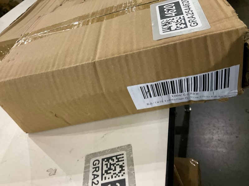 TMOL Washable Finger Paint for Toddlers, 27 PCS Non-Toxic Finger Paints, 12 Vibrant Colors (1.21fl o