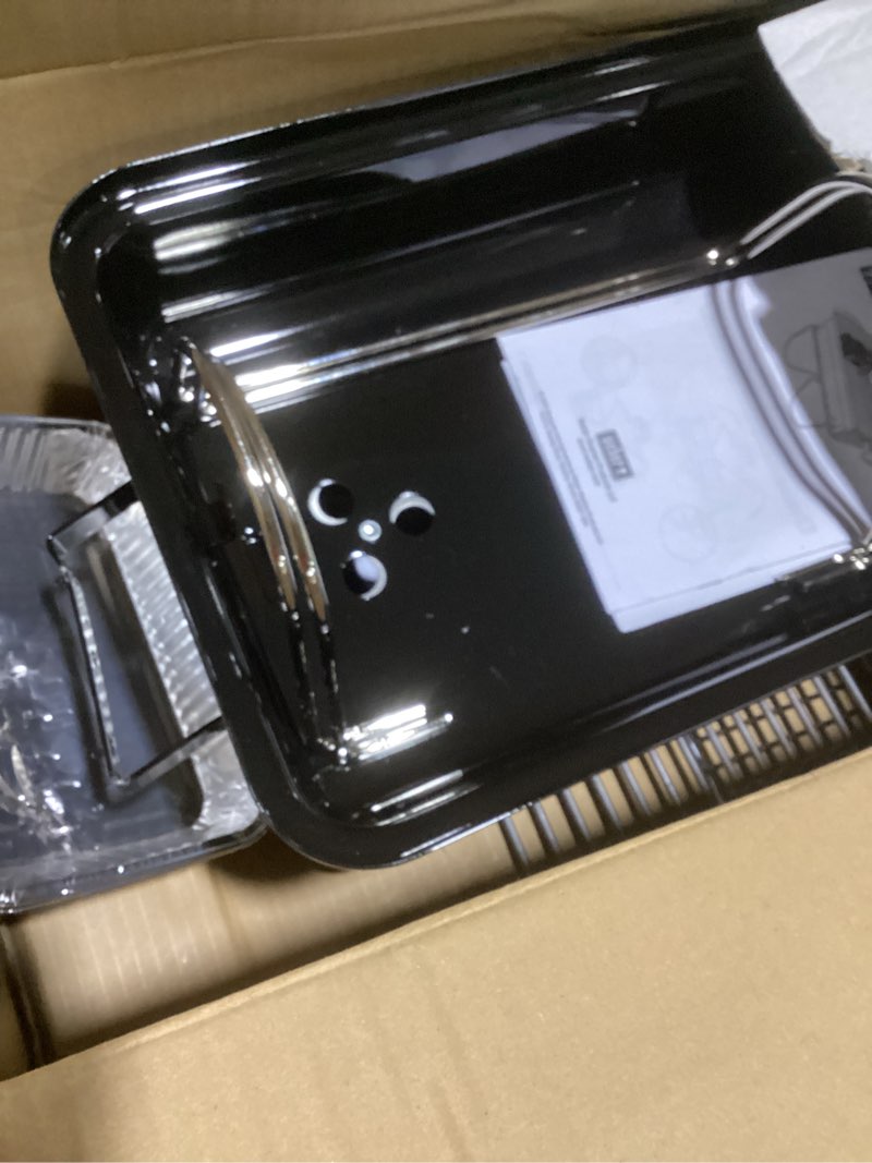 Condition photo showing Good Condition for weber go?anywhere charcoal grill – compact portable bbq grill for camping, tailgating & outdoor cooking with 2?piece cooking grate & precise airflow dampers charcoal split grate 11.5"x19.5"x15"