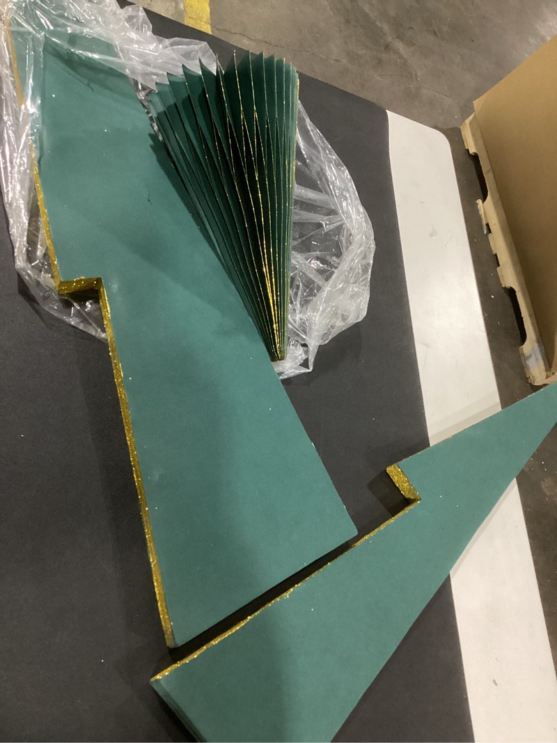 paper pop up christmas tree