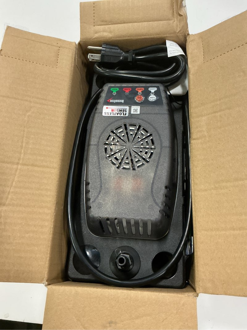 Condition photo showing As Is for Diversitech IQP-120 120v ClearVue Condensation Pump with Variable Speed, Lcv-120